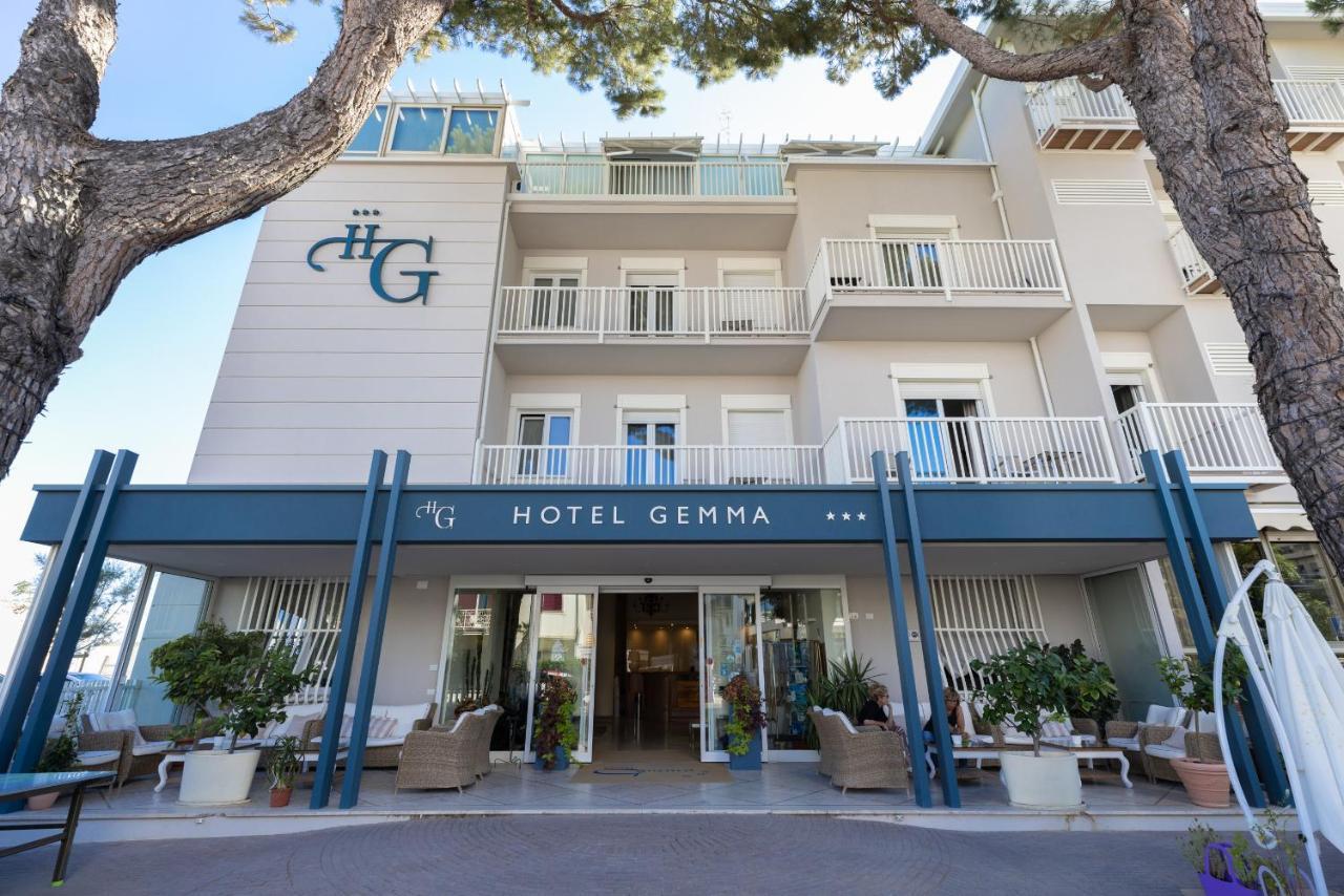 Hotel Gemma Риччоне Экстерьер фото