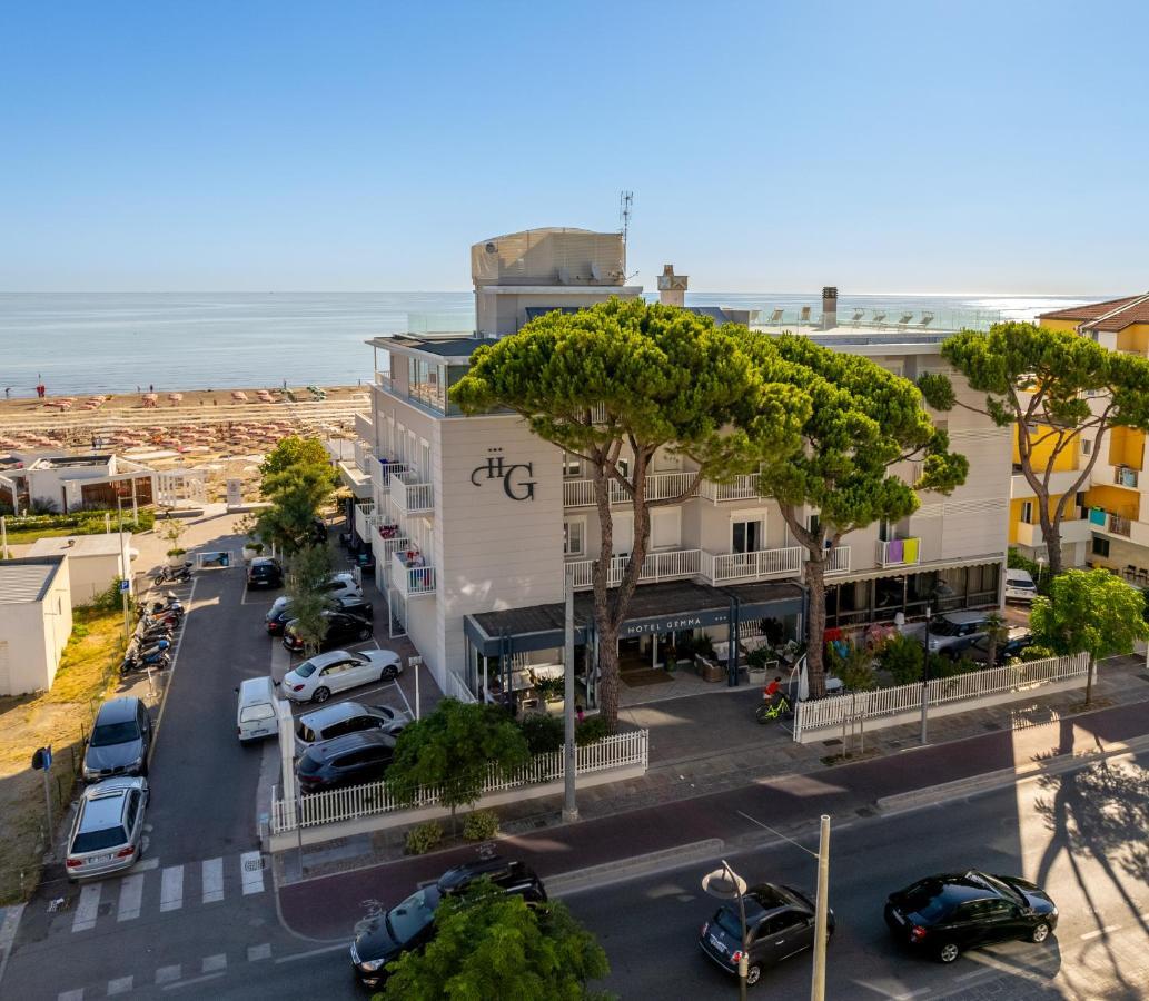 Hotel Gemma Риччоне Экстерьер фото
