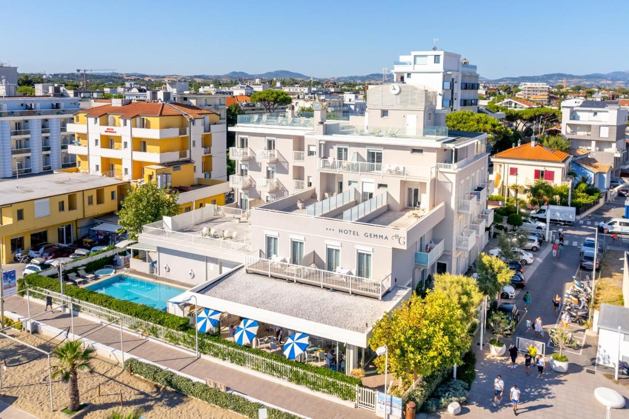Hotel Gemma Риччоне Экстерьер фото